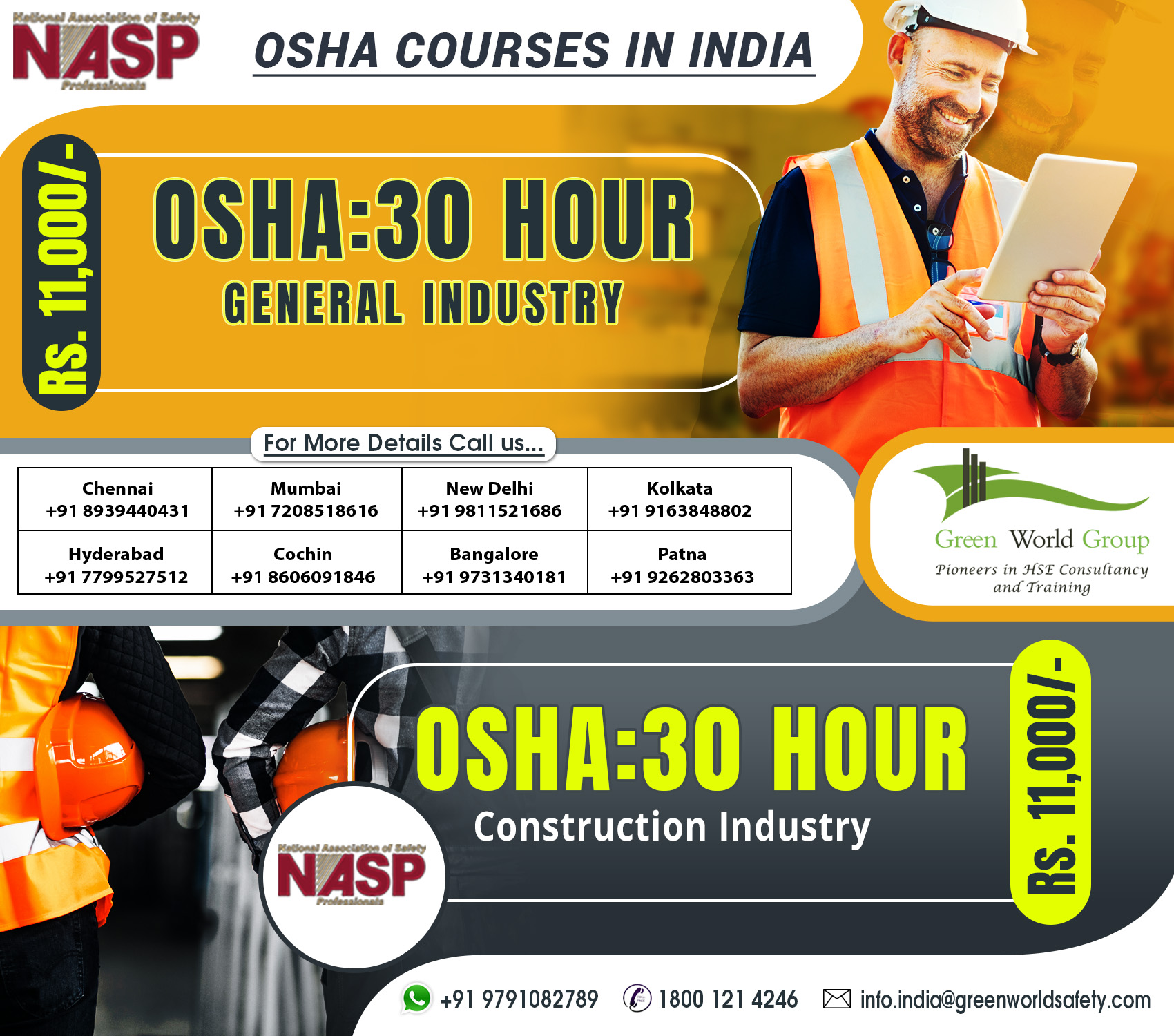 osha 30 HOUR COURSE IN INDIA