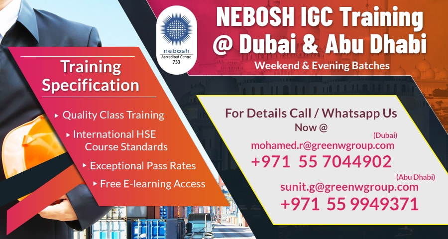 NEBOSH in UAE