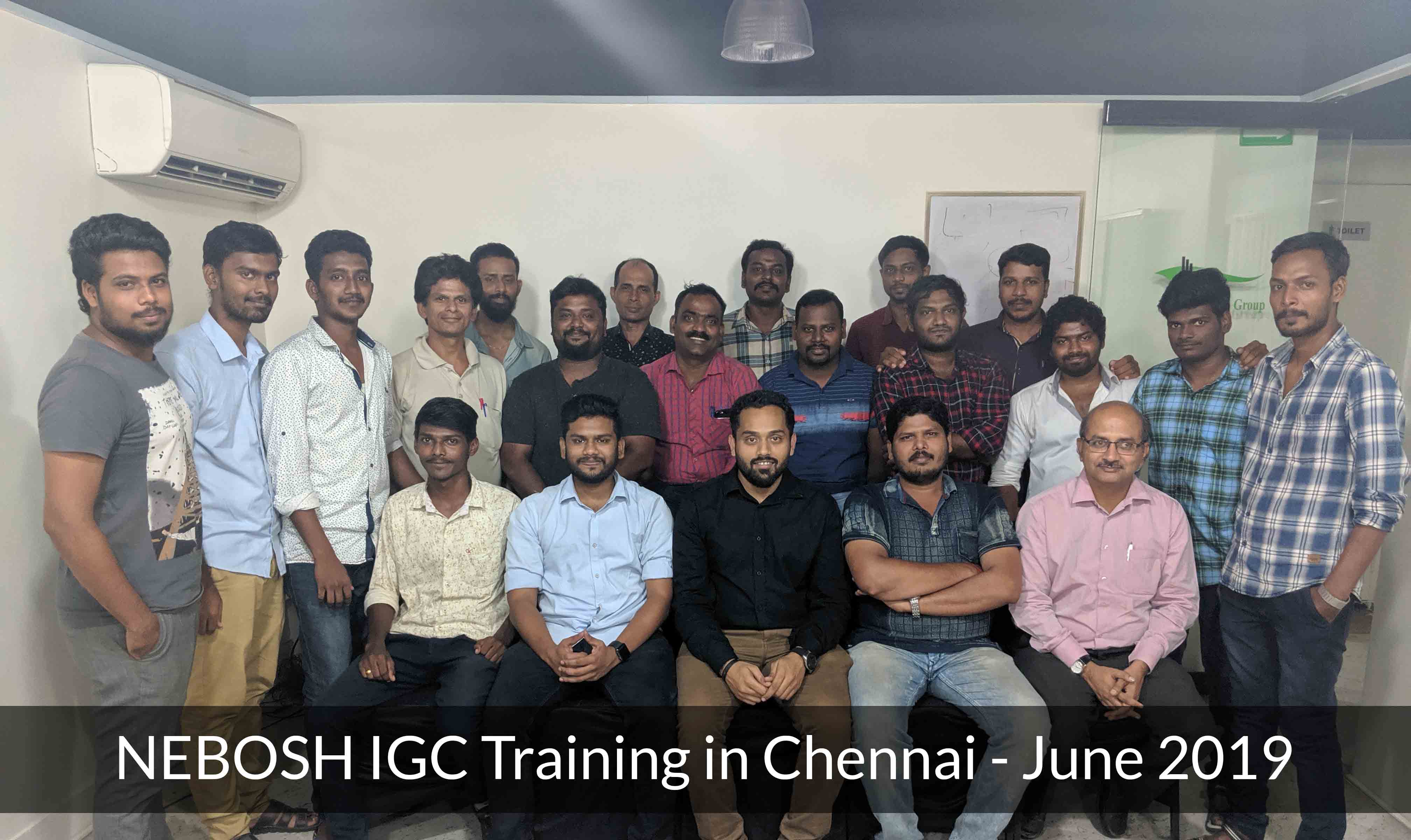 NEBOSH IGC - Chennai - June 2019