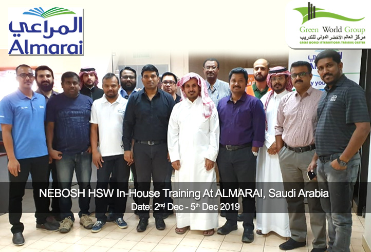 NEBOSH HSW In-House Training At ALMARAI, Saudi Arabia_copy