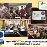 NEBOSH GOLD Learning Partner Celebration - Nebosh IGC Batch @ Mumbai