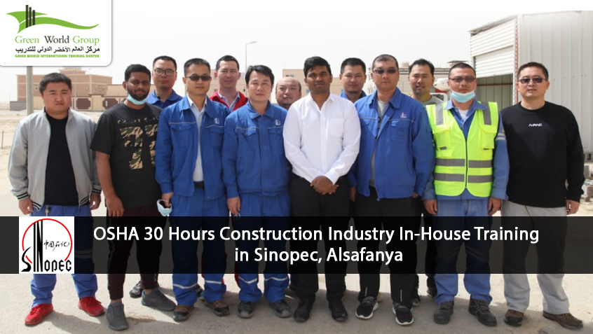 OSHA 30 Hours Construction Industry In-House Training