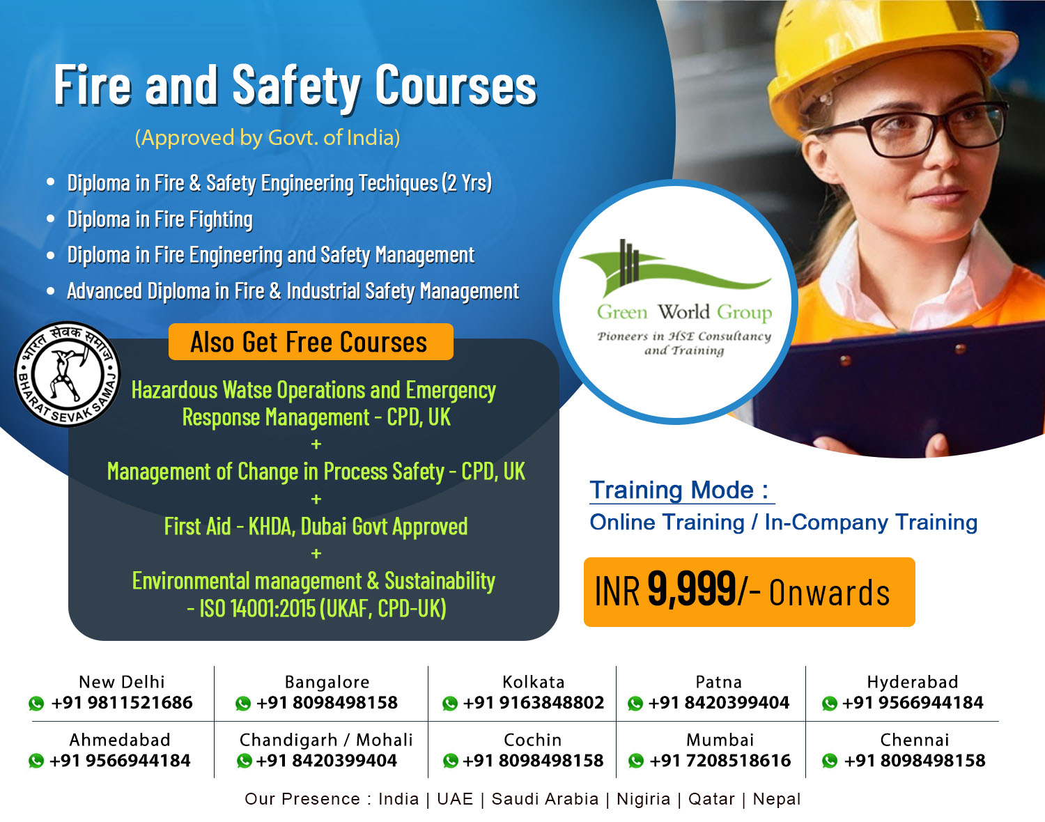 Fire & Safety courses india
