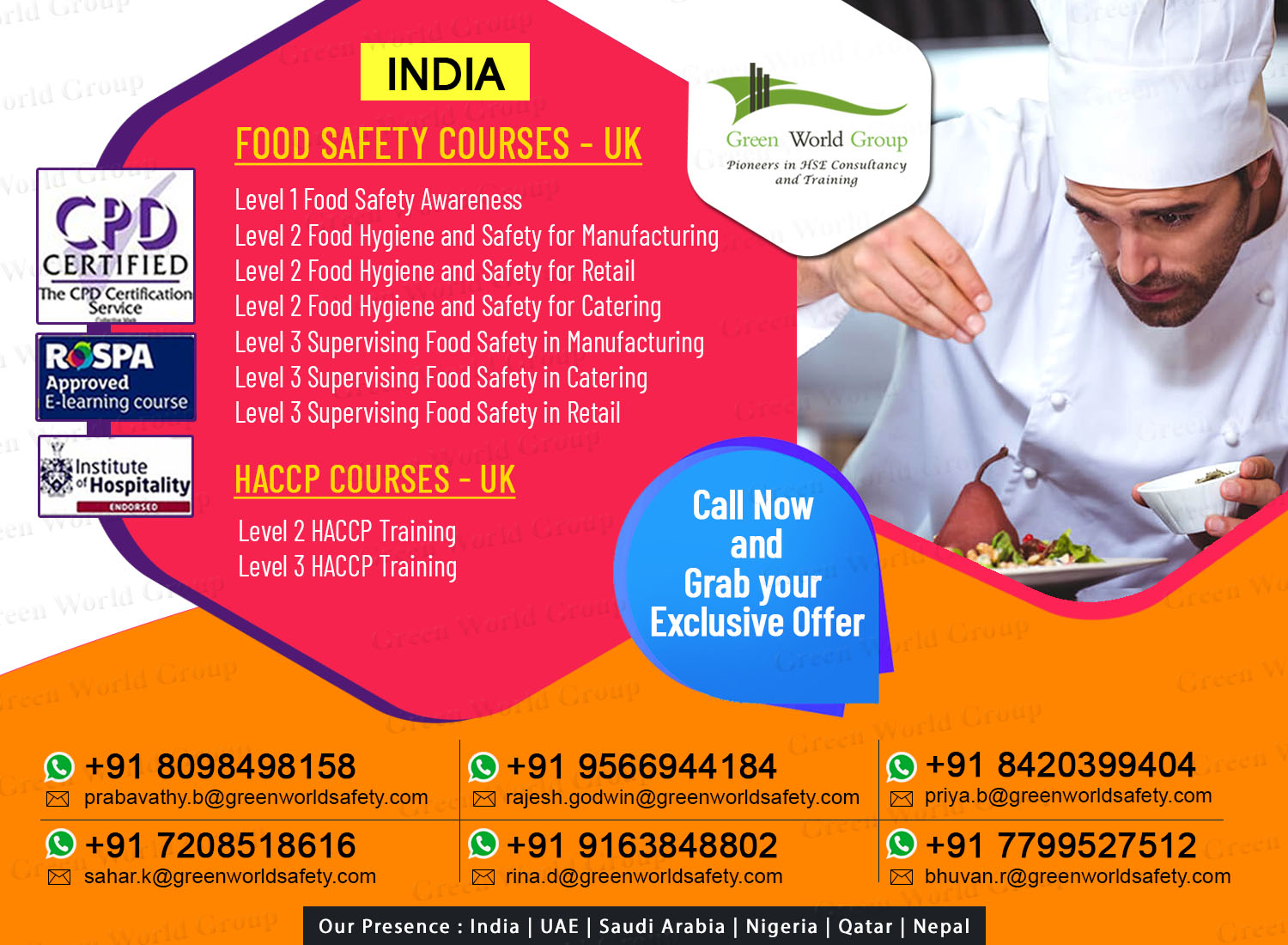 Food Safety Courses - UK