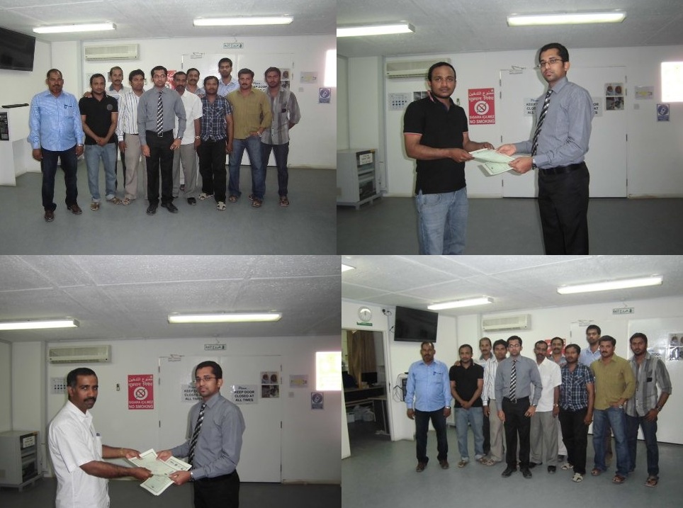 Nebosh Course Batch Completed by GWG