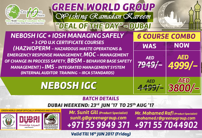 Read more about the article Green World Group – FOR DUBAI & ABU DHABI BATCHES for Register Today!!!