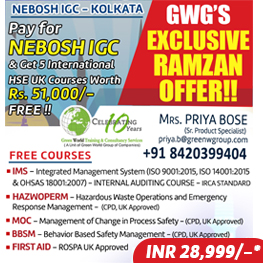 Read more about the article Join NEBOSH IGC Nebosh Course in Kolkata  BATCH OFFER !!