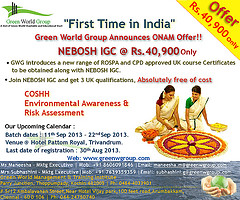 Read more about the article Green World Group Announces Special Offer!! NEBOSH IGC at Kerala