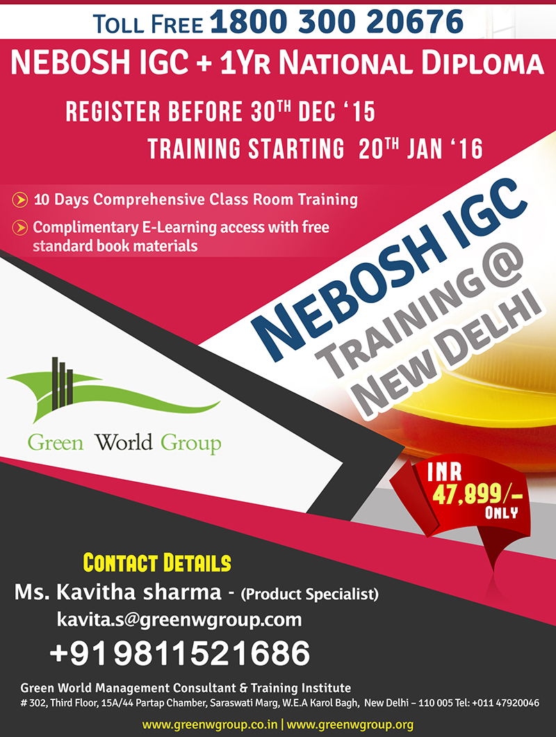 You are currently viewing Join NEBOSH in New Delhi Offer Now!!..GWG’s  SURPRISE FOR YOU!!