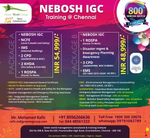 Read more about the article Benefits in Completing Nebosh Course in Chennai – E-Learning