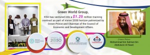 Read more about the article Green World Group, Saudi Arabia has ventured into a $1.25 million training contract as part of vision 2030 horizon !
