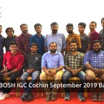NEBOSH IGC Cochin September 2019 Batch Photo