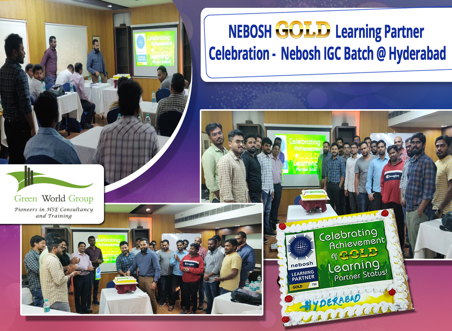 You are currently viewing NEBOSH GOLD Learning Partner Celebration in Hyderabad, IGC Batch – Jan 2020