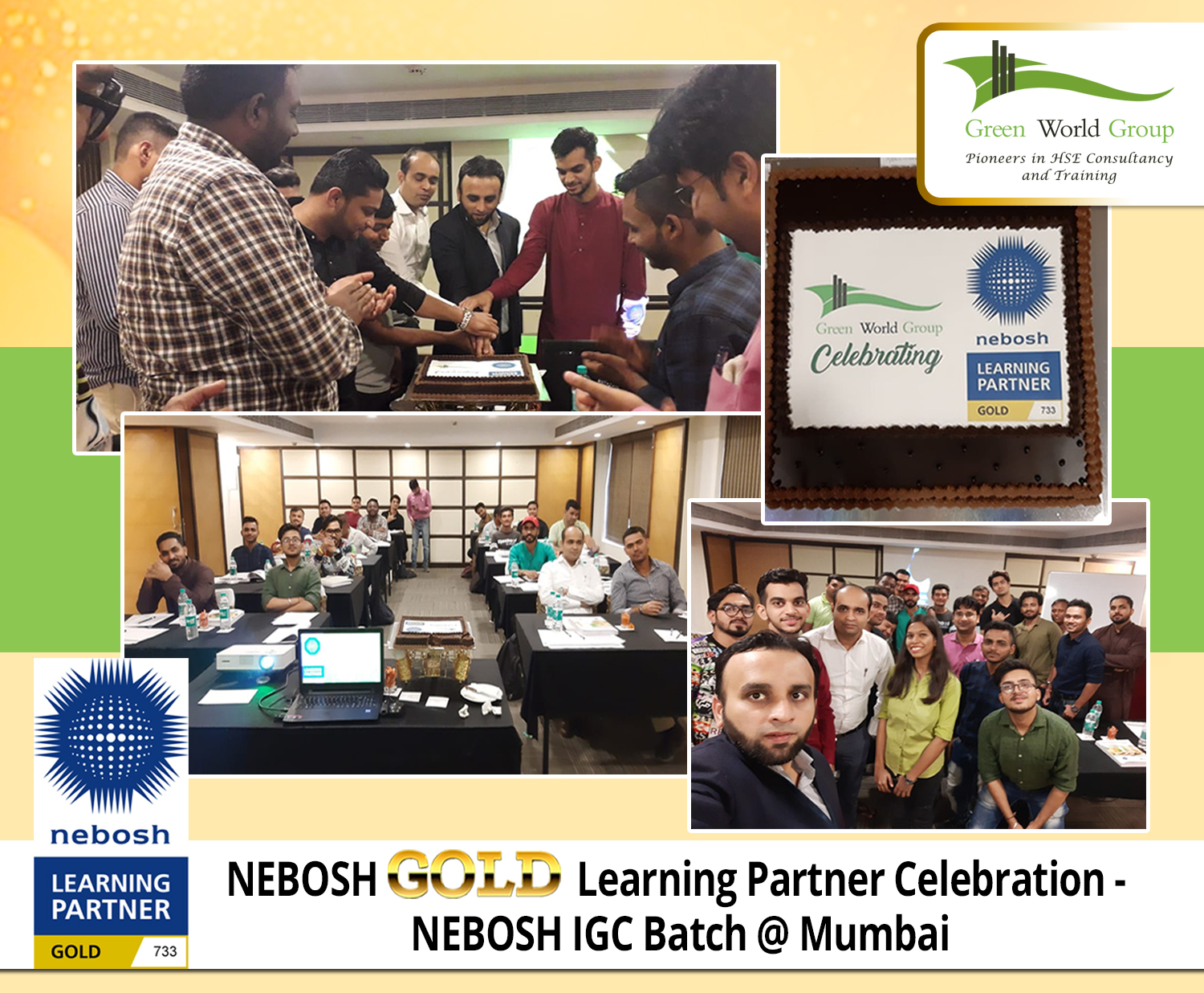 Read more about the article NEBOSH GOLD Learning Partner Celebration in Mumbai, IGC Batch – Jan 2020