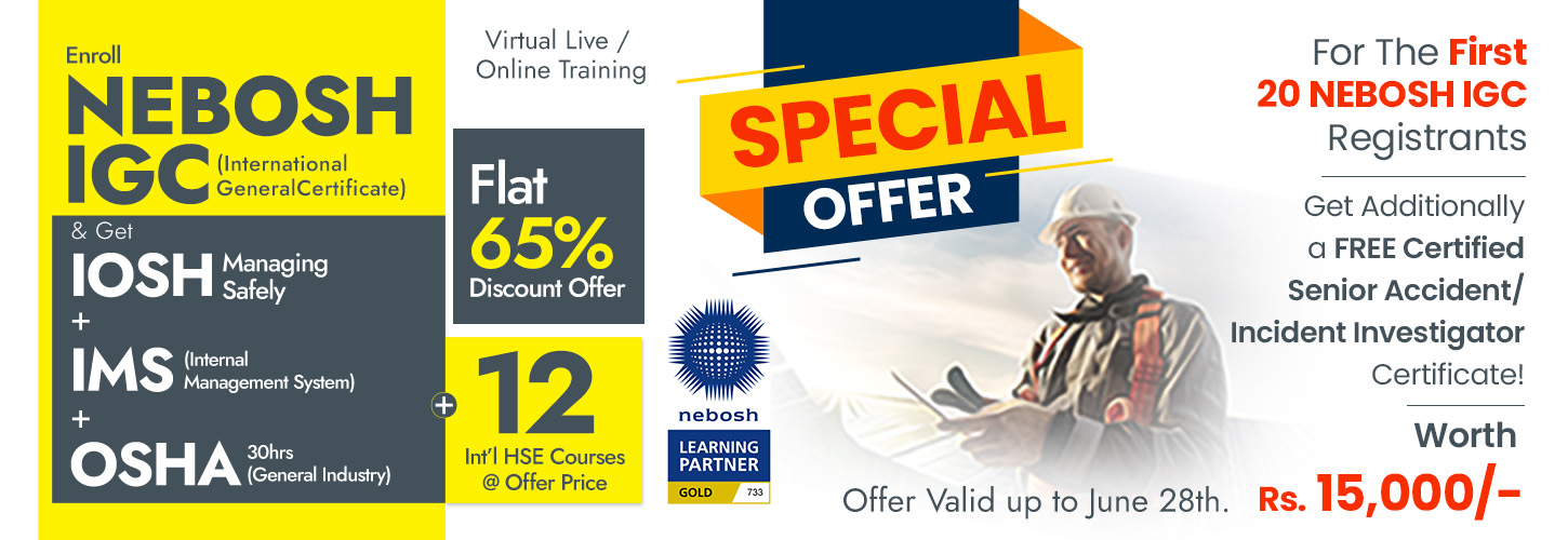 Read more about the article Green World’s Special NEBOSH IGC Offer!