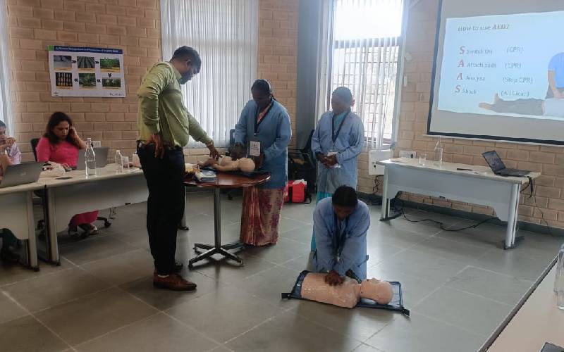 Corporate First Aid training