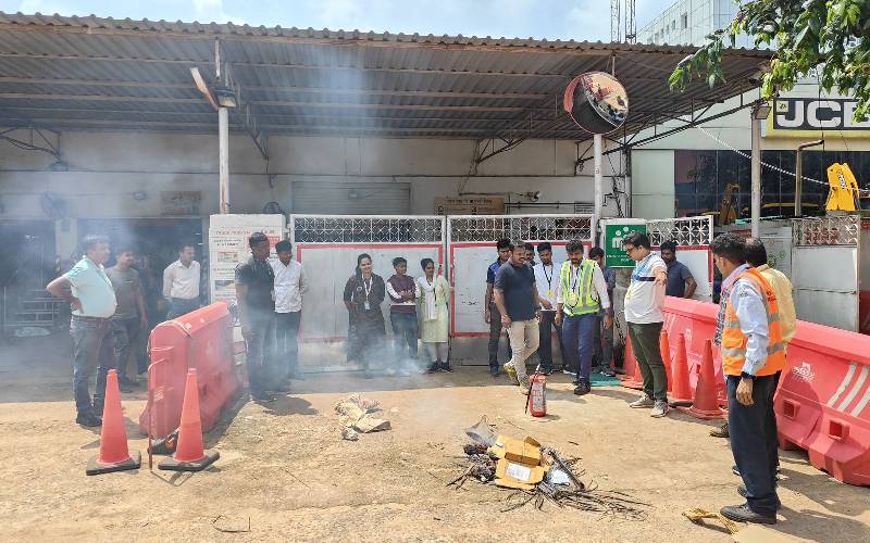 Fire prevention training for workplaces