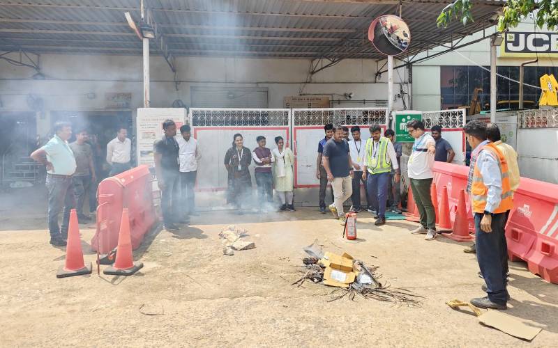 Fire safety training for employees