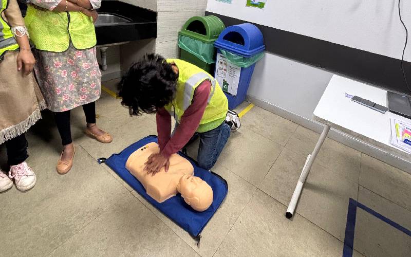 First aid and CPR courses for workplaces