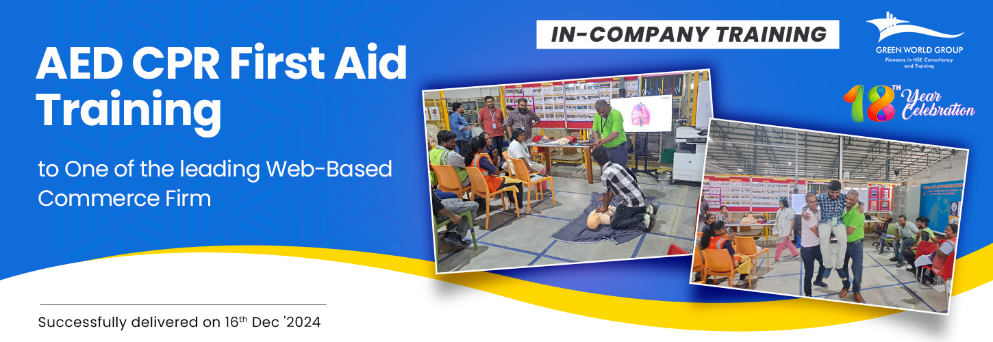 You are currently viewing AED, CPR & First Aid Workplace Training in Salem