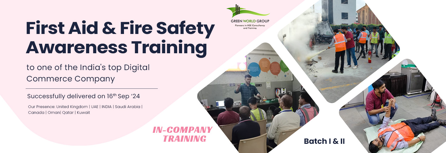 Read more about the article First Aid and Fire Safety Awareness Workplace Training for Employees