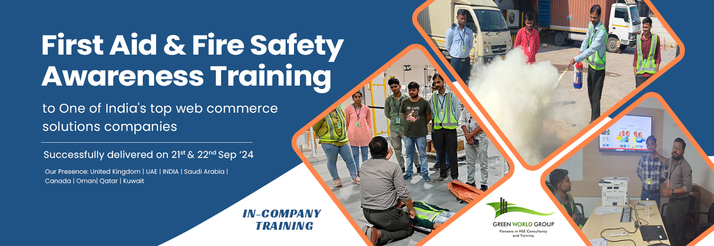 Read more about the article First aid and Fire safety Workplace training in Kanpur