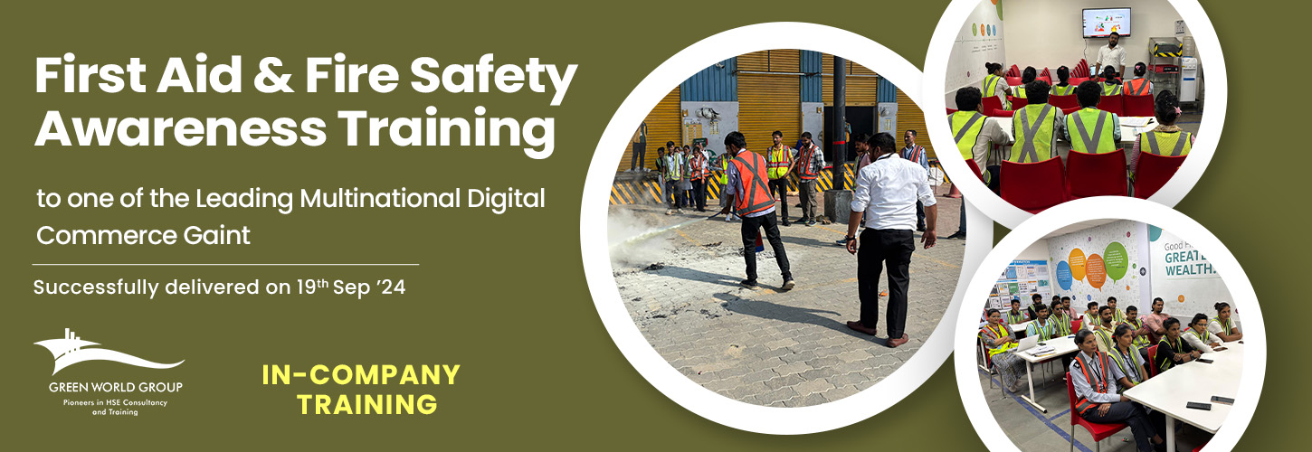 Read more about the article First aid and Fire safety Incompany training in Varanasi