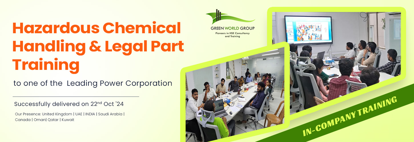 Read more about the article Hazardous Chemical Handling & Legal Compliance Training in Bangalore