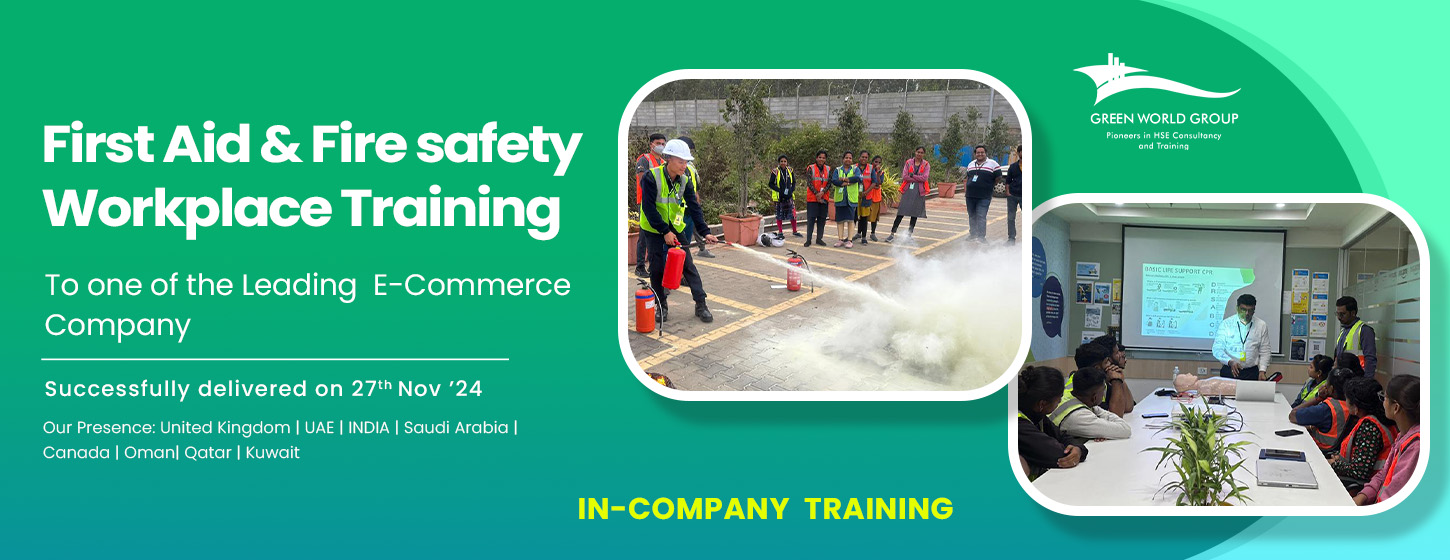 Read more about the article First Aid and Fire Safety Incompany Training in Bangalore