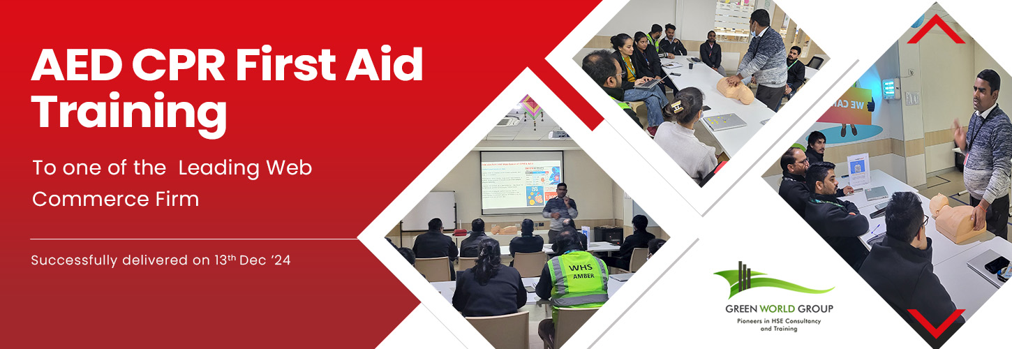 Read more about the article AED, CPR, and First Aid Workplace Training in Delhi