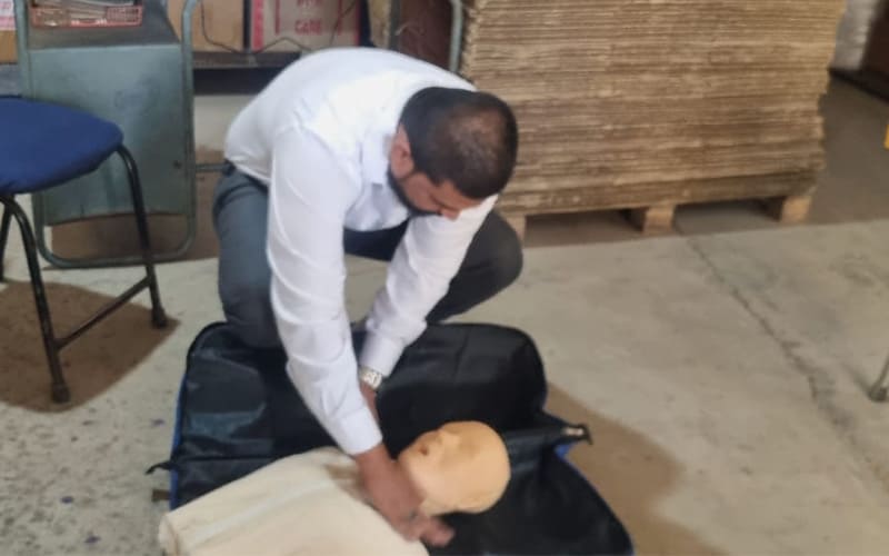 Basic First Aid and Fire Drill Training