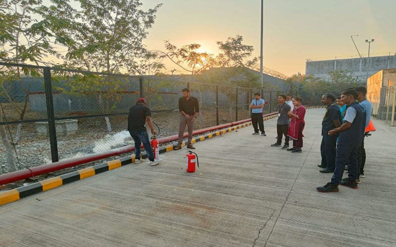 Fire Drill and First Aid Training