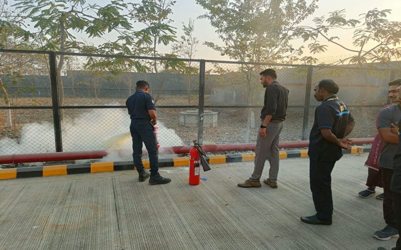 Fire Extinguisher Usage Training