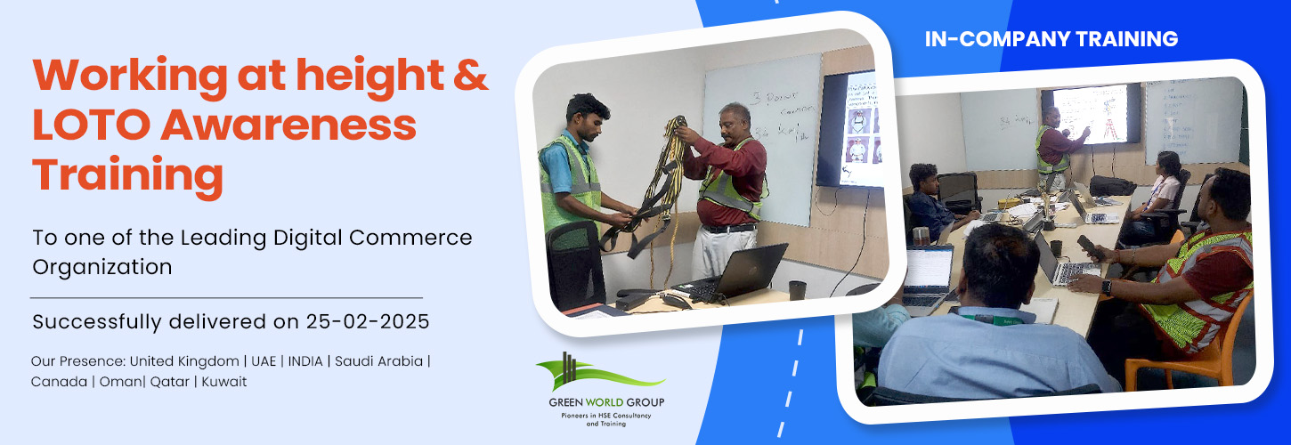 You are currently viewing Working at Height and LOTO Workplaces Training in Haryana