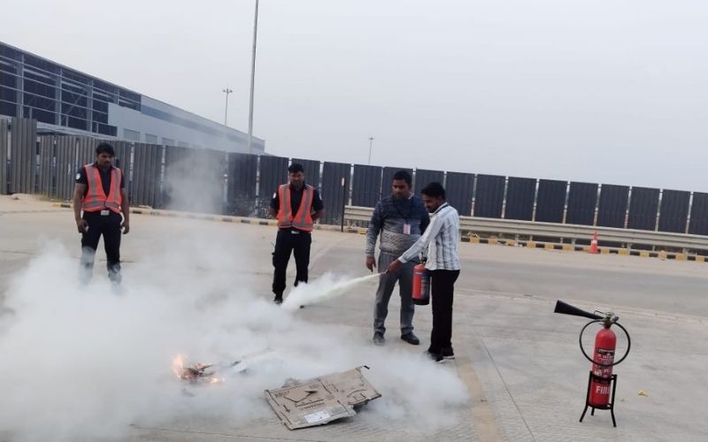 Fire safety awareness training