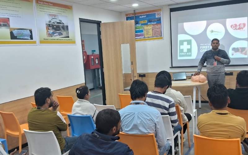 First Aid CPR Training for Employees